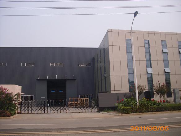 成都圣韩建材有限公司钢结构厂区外观