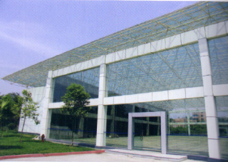 大型展馆不锈钢球形网状屋顶